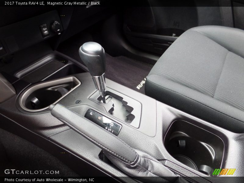 Magnetic Gray Metallic / Black 2017 Toyota RAV4 LE