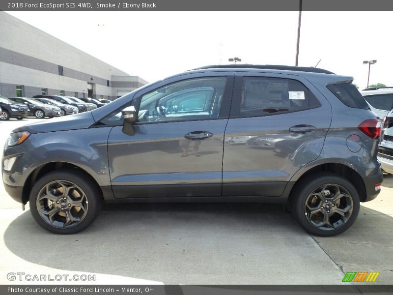 Smoke / Ebony Black 2018 Ford EcoSport SES 4WD