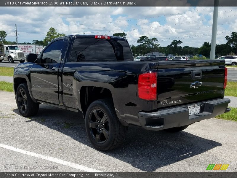 Black / Dark Ash/Jet Black 2018 Chevrolet Silverado 1500 WT Regular Cab