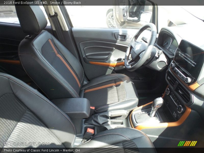 Smoke / Ebony Black 2018 Ford EcoSport SES 4WD