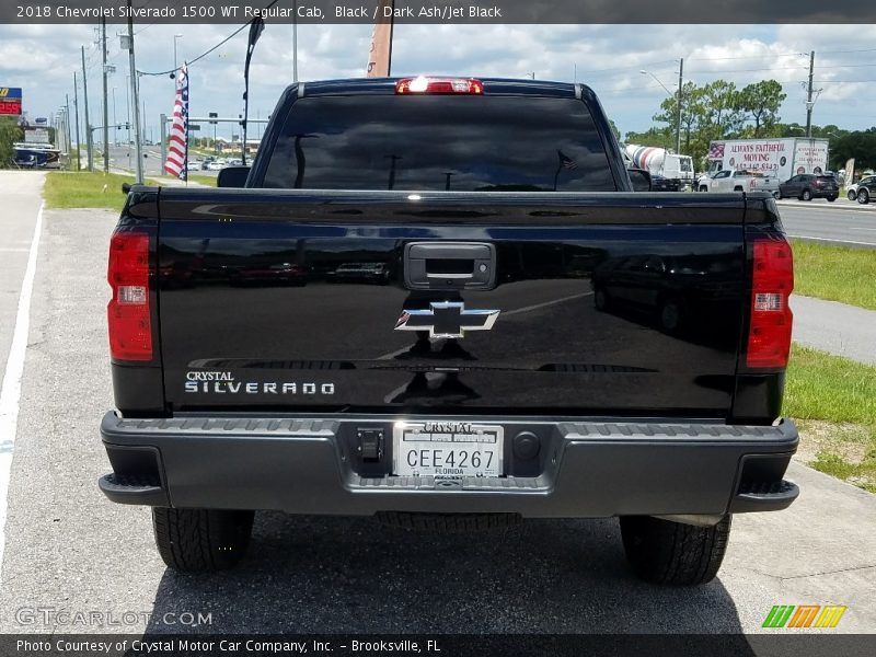 Black / Dark Ash/Jet Black 2018 Chevrolet Silverado 1500 WT Regular Cab