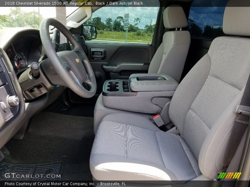 Black / Dark Ash/Jet Black 2018 Chevrolet Silverado 1500 WT Regular Cab