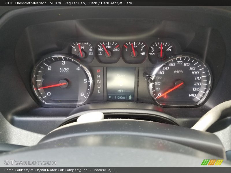 Black / Dark Ash/Jet Black 2018 Chevrolet Silverado 1500 WT Regular Cab