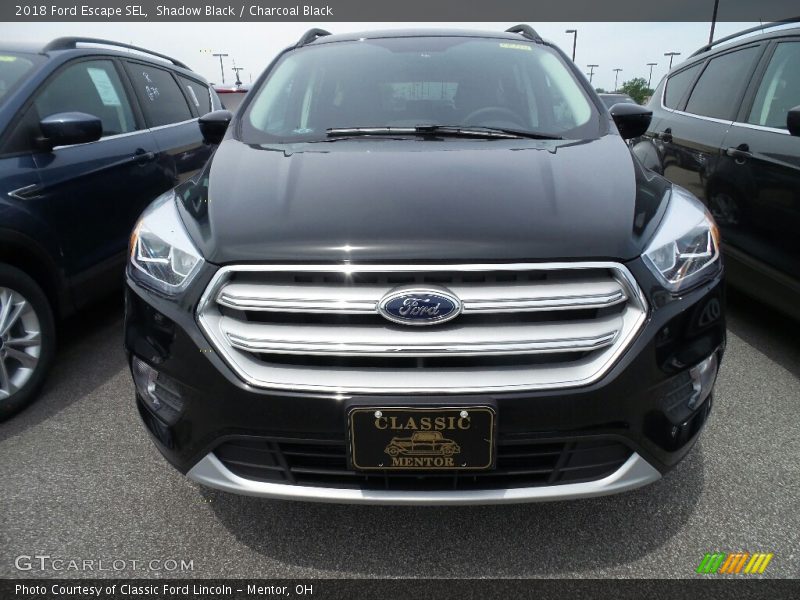 Shadow Black / Charcoal Black 2018 Ford Escape SEL