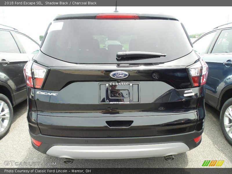 Shadow Black / Charcoal Black 2018 Ford Escape SEL