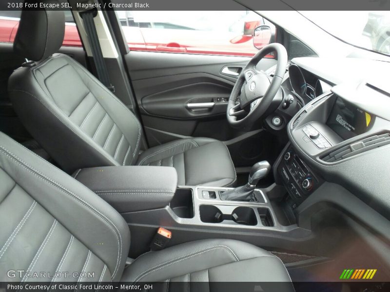 Magnetic / Charcoal Black 2018 Ford Escape SEL