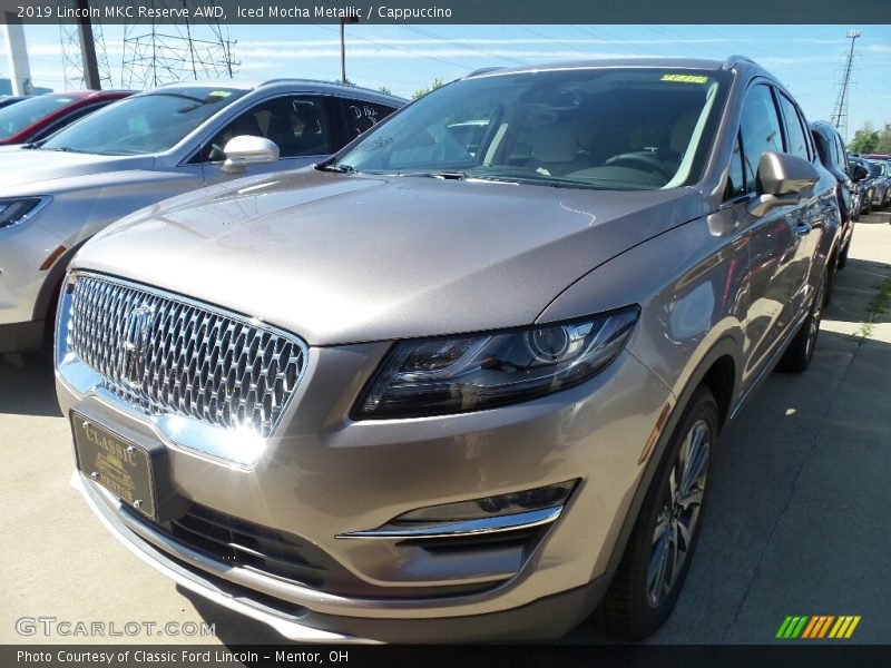 Iced Mocha Metallic / Cappuccino 2019 Lincoln MKC Reserve AWD