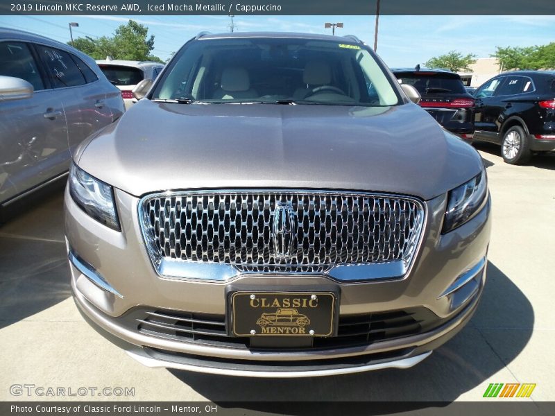 Iced Mocha Metallic / Cappuccino 2019 Lincoln MKC Reserve AWD
