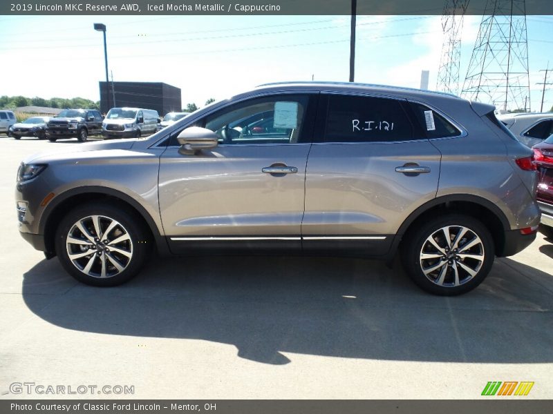 Iced Mocha Metallic / Cappuccino 2019 Lincoln MKC Reserve AWD