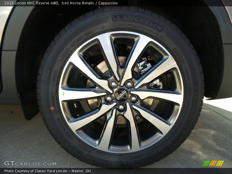 Iced Mocha Metallic / Cappuccino 2019 Lincoln MKC Reserve AWD