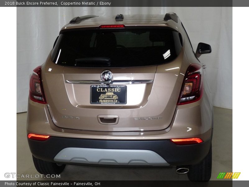 Coppertino Metallic / Ebony 2018 Buick Encore Preferred
