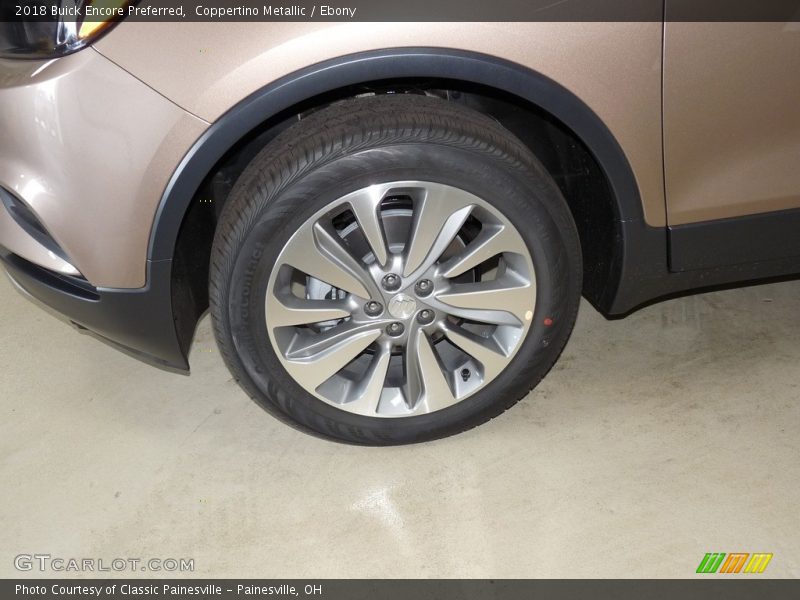Coppertino Metallic / Ebony 2018 Buick Encore Preferred