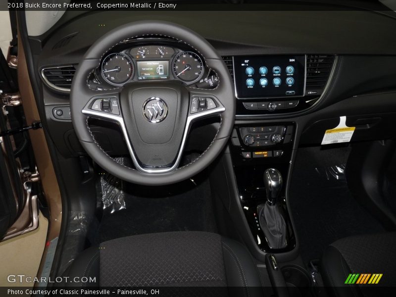 Coppertino Metallic / Ebony 2018 Buick Encore Preferred