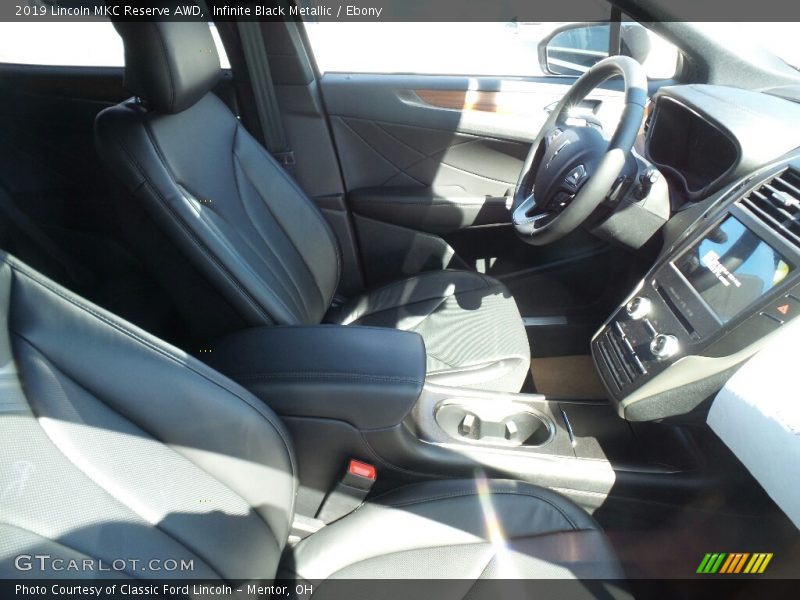 Infinite Black Metallic / Ebony 2019 Lincoln MKC Reserve AWD