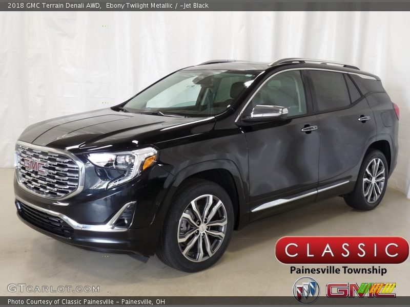 Ebony Twilight Metallic / ­Jet Black 2018 GMC Terrain Denali AWD