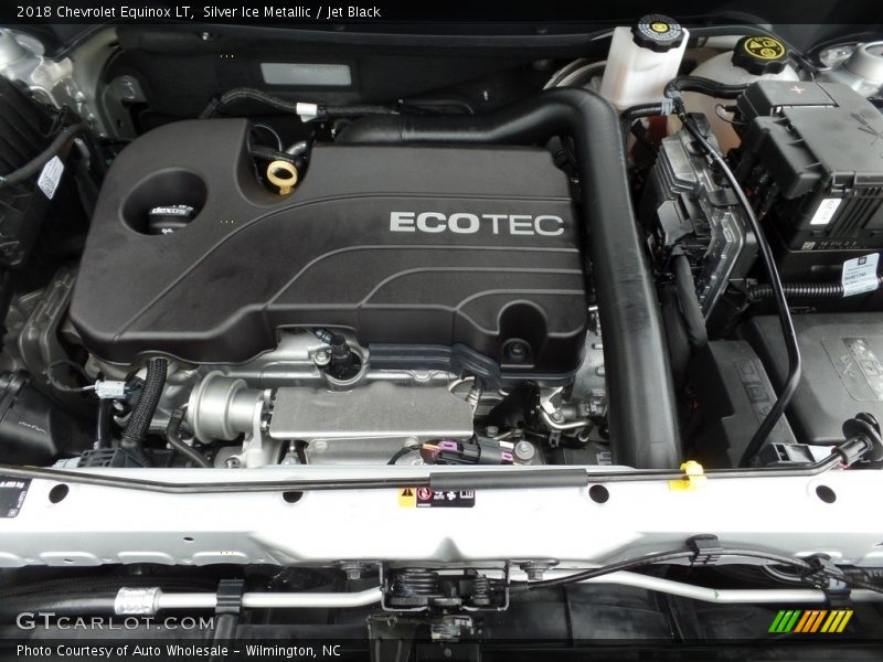 Silver Ice Metallic / Jet Black 2018 Chevrolet Equinox LT