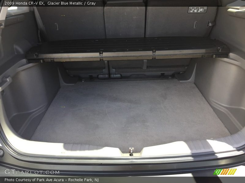 Glacier Blue Metallic / Gray 2009 Honda CR-V EX