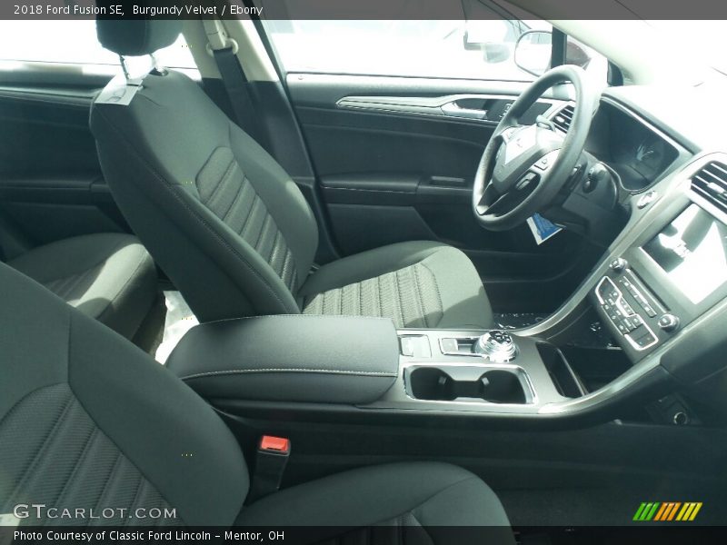 Burgundy Velvet / Ebony 2018 Ford Fusion SE