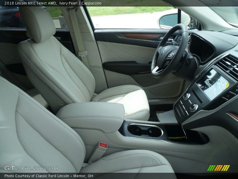 Ivory Pearl / Cappuccino 2018 Lincoln MKC Select AWD