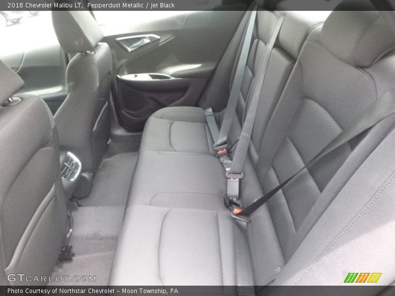 Pepperdust Metallic / Jet Black 2018 Chevrolet Malibu LT