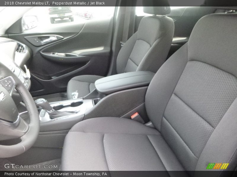Pepperdust Metallic / Jet Black 2018 Chevrolet Malibu LT