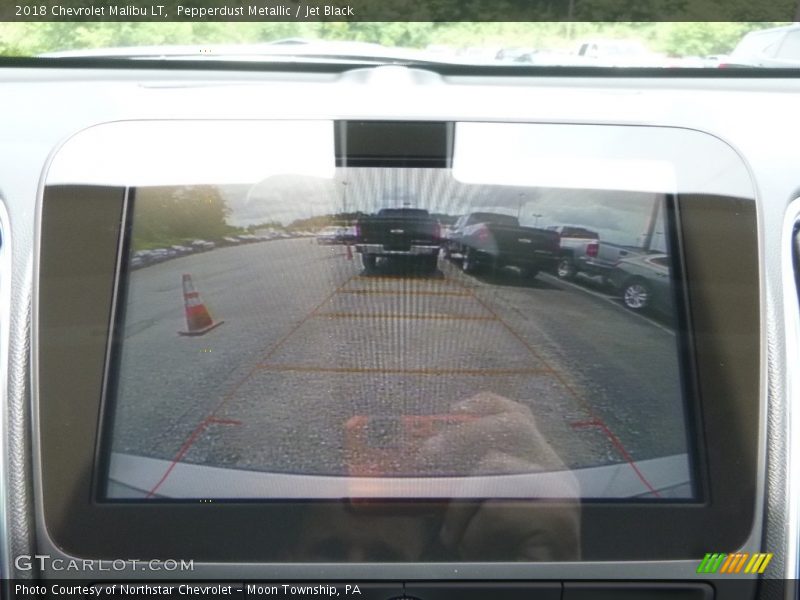 Pepperdust Metallic / Jet Black 2018 Chevrolet Malibu LT