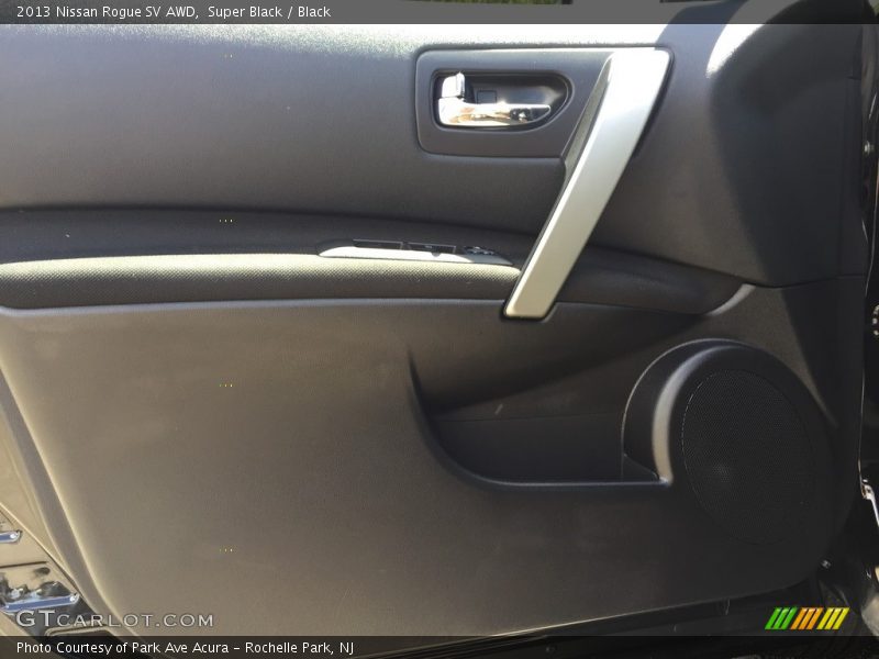 Super Black / Black 2013 Nissan Rogue SV AWD