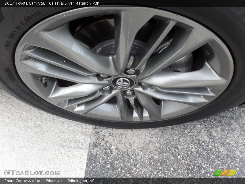 Celestial Silver Metallic / Ash 2017 Toyota Camry SE