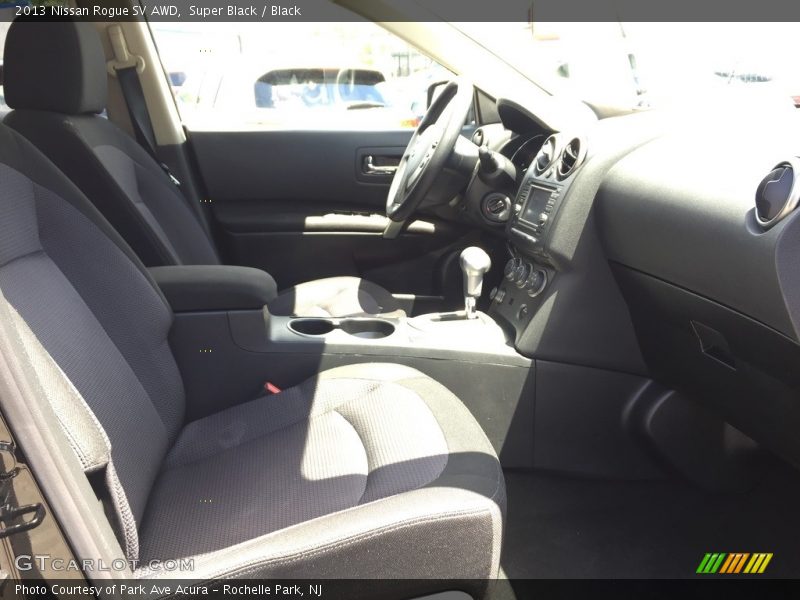 Super Black / Black 2013 Nissan Rogue SV AWD