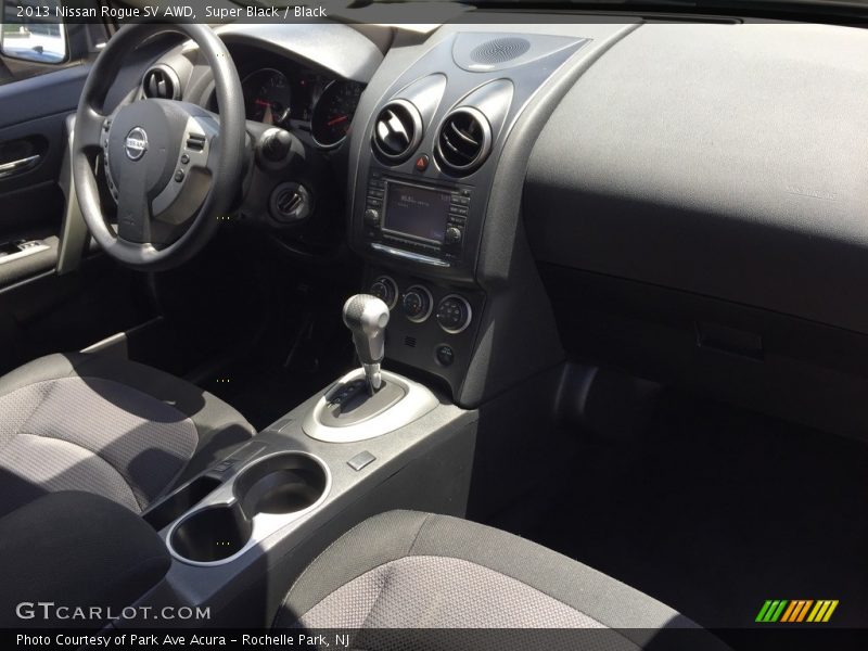 Super Black / Black 2013 Nissan Rogue SV AWD