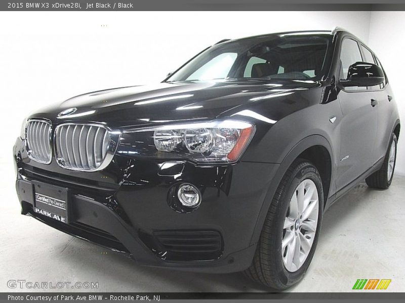 Jet Black / Black 2015 BMW X3 xDrive28i