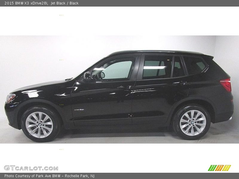 Jet Black / Black 2015 BMW X3 xDrive28i