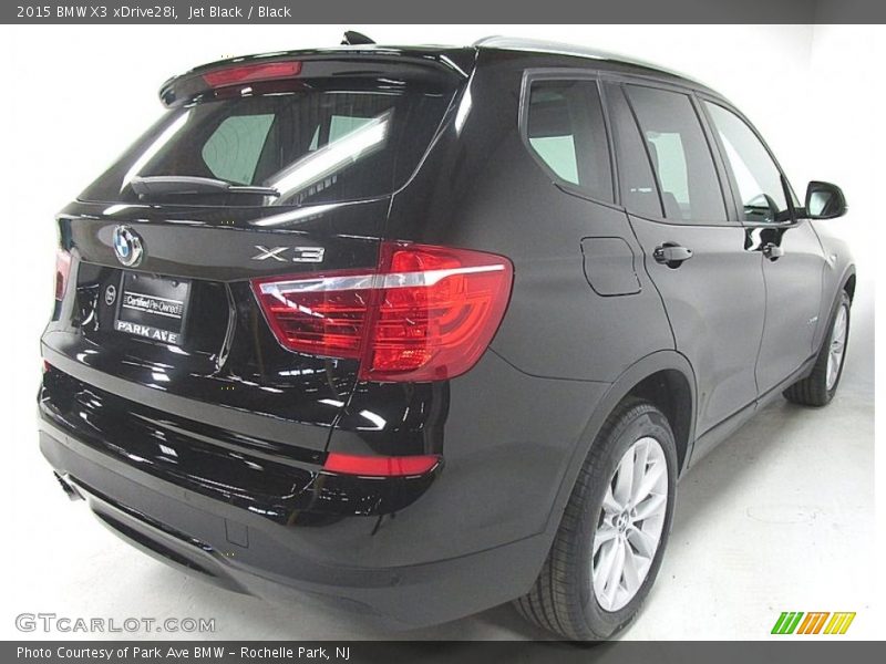 Jet Black / Black 2015 BMW X3 xDrive28i