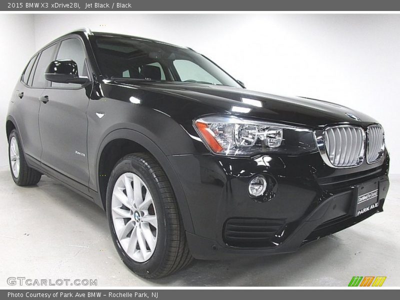 Jet Black / Black 2015 BMW X3 xDrive28i