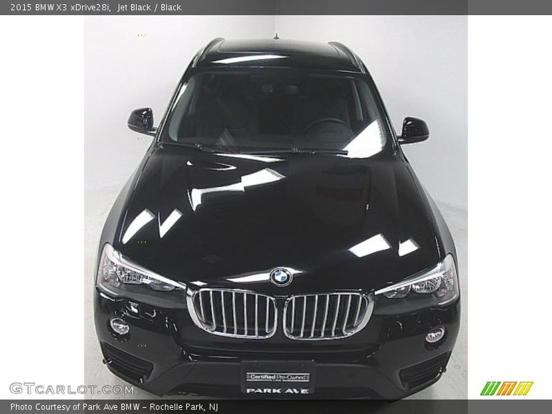 Jet Black / Black 2015 BMW X3 xDrive28i