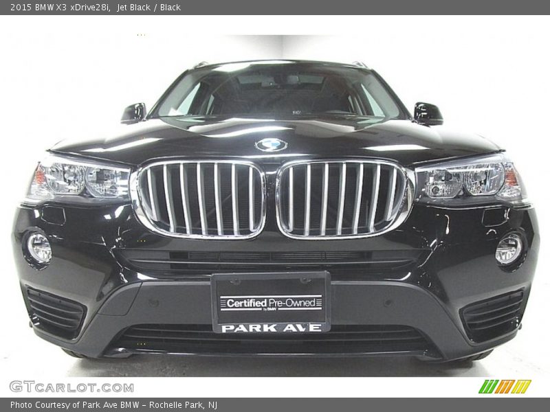 Jet Black / Black 2015 BMW X3 xDrive28i