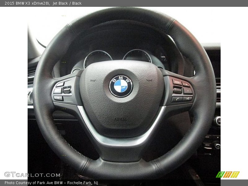 Jet Black / Black 2015 BMW X3 xDrive28i
