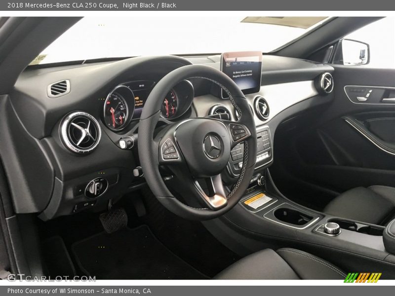 Night Black / Black 2018 Mercedes-Benz CLA 250 Coupe