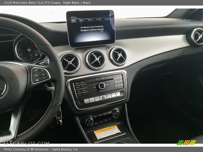 Night Black / Black 2018 Mercedes-Benz CLA 250 Coupe