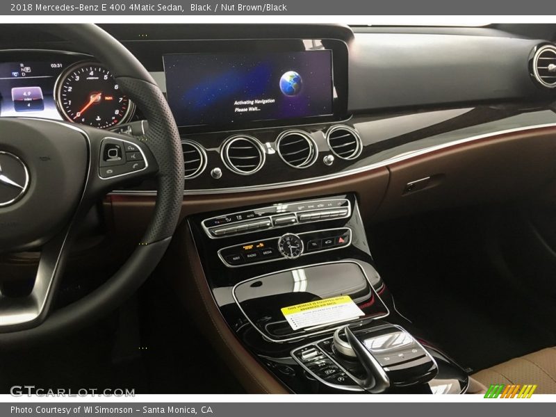 Dashboard of 2018 E 400 4Matic Sedan