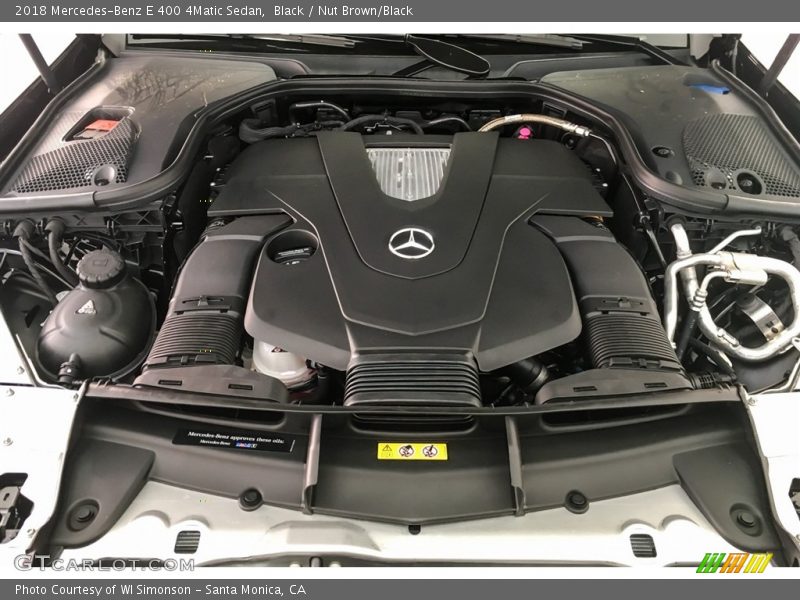  2018 E 400 4Matic Sedan Engine - 3.0 Liter Turbocharged DOHC 24-Valve VVT V6
