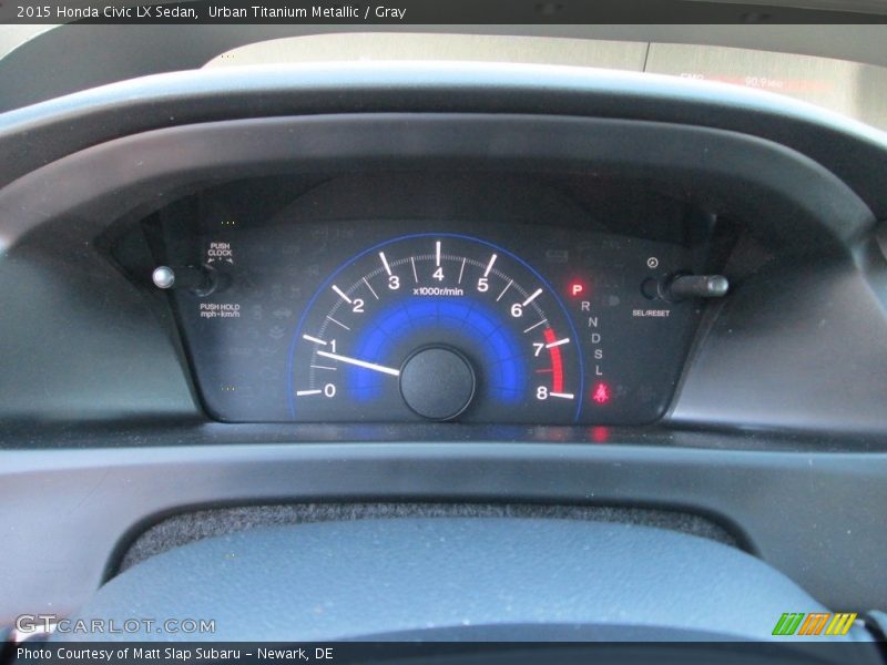 Urban Titanium Metallic / Gray 2015 Honda Civic LX Sedan