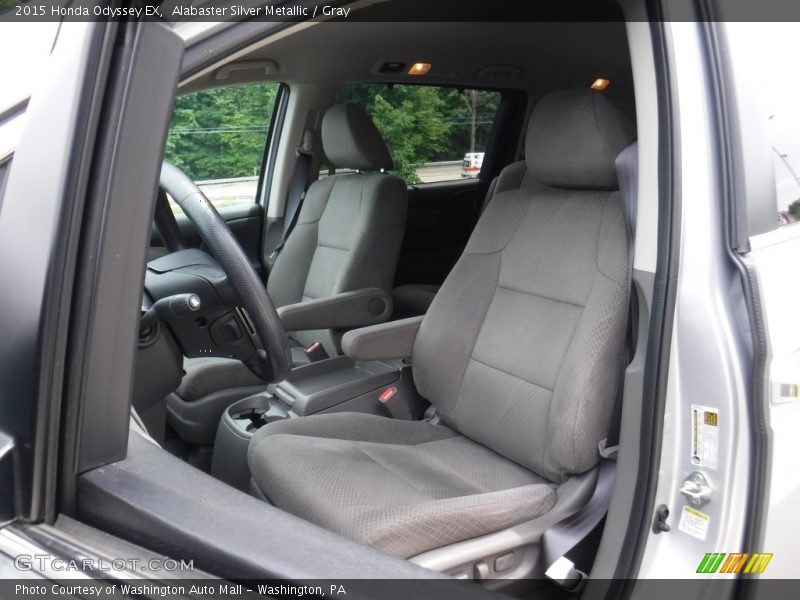 Alabaster Silver Metallic / Gray 2015 Honda Odyssey EX