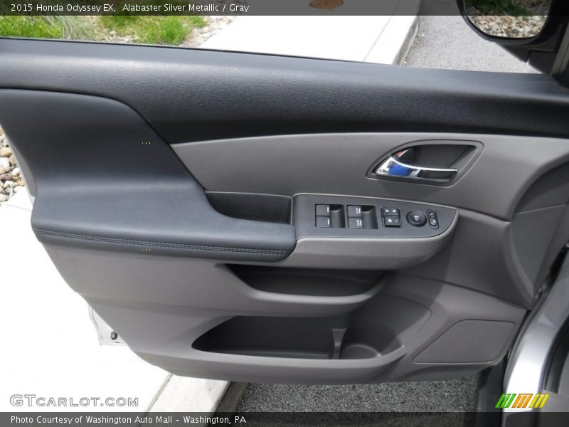 Alabaster Silver Metallic / Gray 2015 Honda Odyssey EX