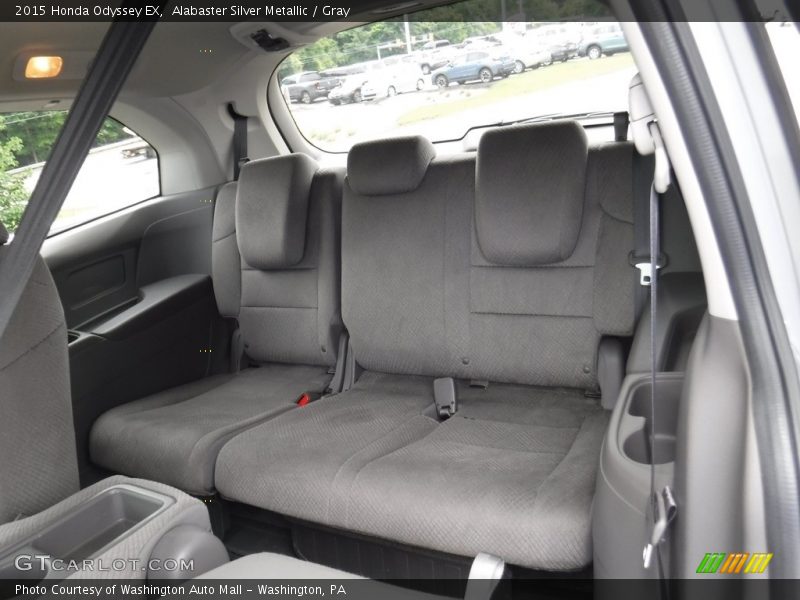 Alabaster Silver Metallic / Gray 2015 Honda Odyssey EX