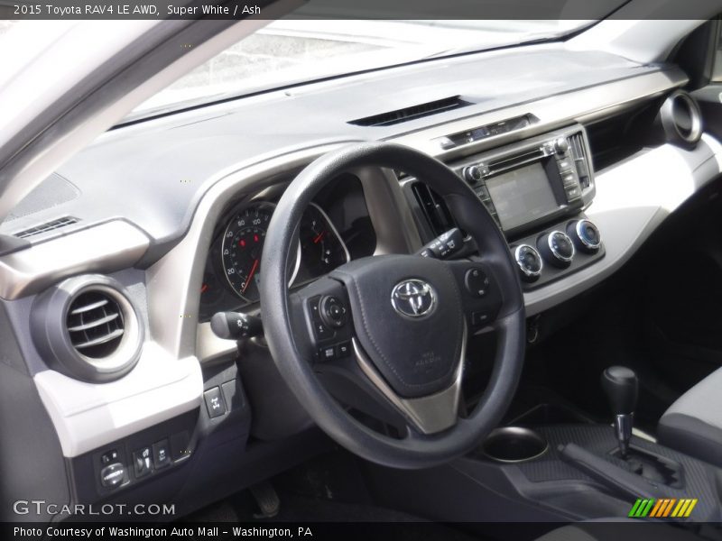 Super White / Ash 2015 Toyota RAV4 LE AWD