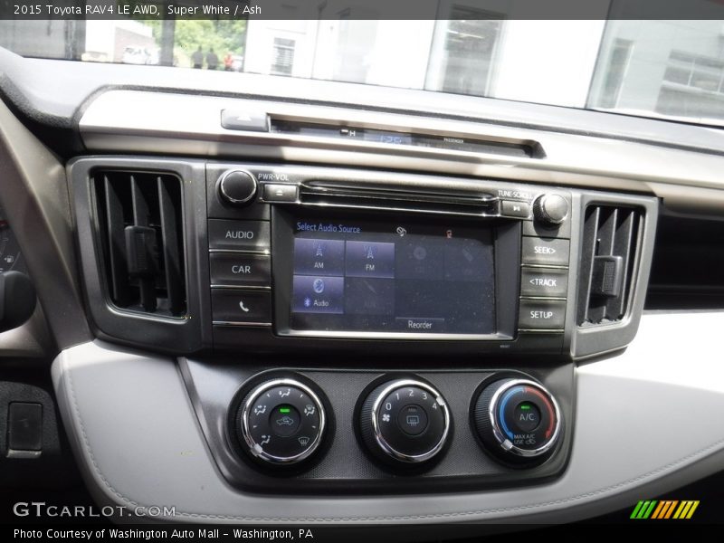 Super White / Ash 2015 Toyota RAV4 LE AWD