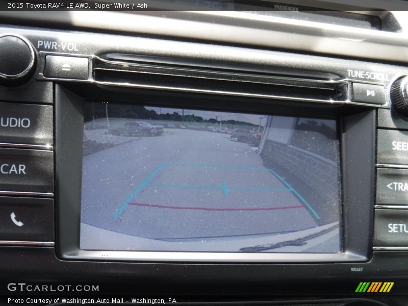 Super White / Ash 2015 Toyota RAV4 LE AWD