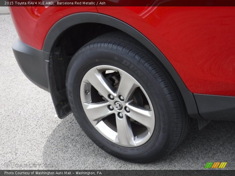 Barcelona Red Metallic / Ash 2015 Toyota RAV4 XLE AWD