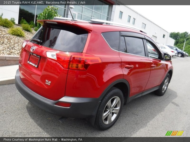 Barcelona Red Metallic / Ash 2015 Toyota RAV4 XLE AWD